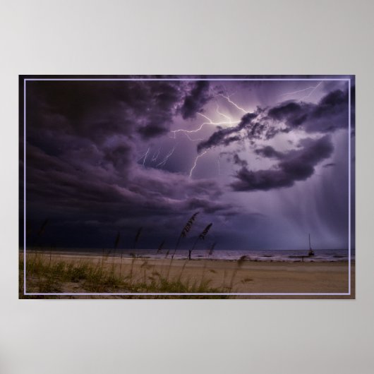 Storm voor poster-verlichting poster (Voorkant)