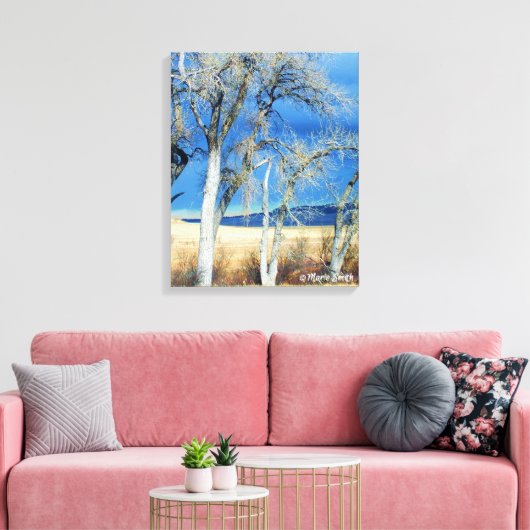 Storm Voorzijde 1 Canvas Afdruk (Insitu (Woonkamer))