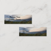 Storm voorzijde mini visitekaartje (Voorkant / Achterkant)