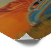 Storm woestijn poster (Hoek)