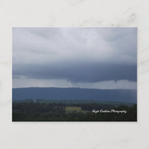 Storm wolken boven Etowah, Tennessee Briefkaart