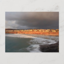 Storm wolken boven pozeath briefkaart