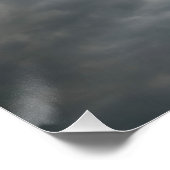 Storm wolken breken perfect poster (Hoek)