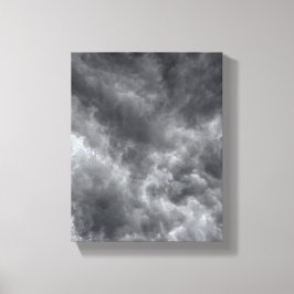 Storm wolken canvas afdruk