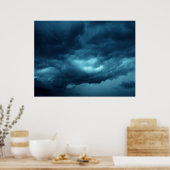 Storm wolken poster (Keuken)