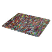 Stormachtig weer 6 x 7 deco glazen snijplank (Hoek)