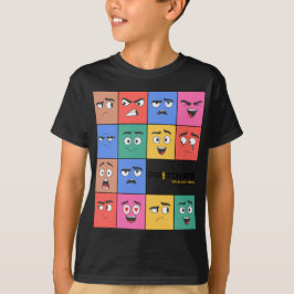 Stormachtige emoties stromen t-shirt