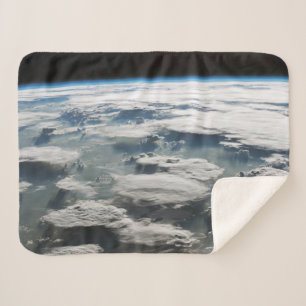 Stormachtige hemel boven de Amazone Sherpa Deken