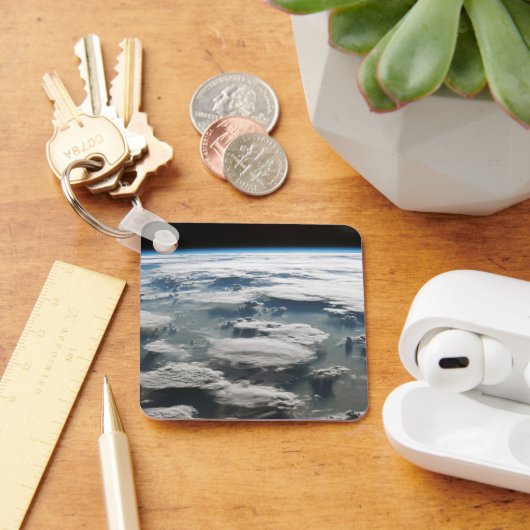 Stormachtige hemel boven de Amazone Sleutelhanger (Bureau)