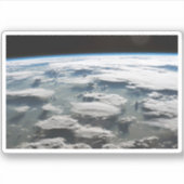 Stormachtige hemel boven de Amazone Sticker (Voorkant)