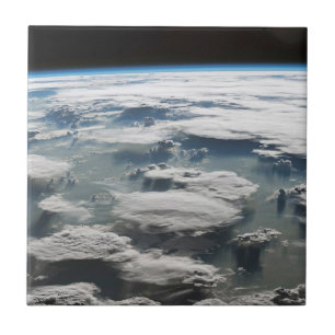 Stormachtige hemel boven de Amazone Tegeltje