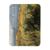 Stormachtige lucht Fossil Butte National Monument Magneet (Verticaal)