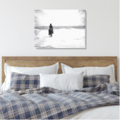 Stormachtige tijden canvas afdruk (Insitu (Slaapkamer))