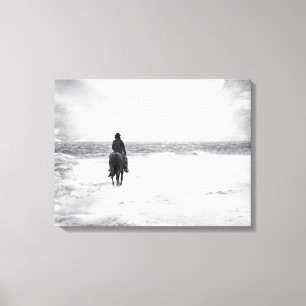 Stormachtige tijden canvas afdruk