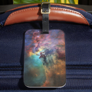 Stormachtige zeeën van de Lagunenevel in Boogschut Bagagelabel