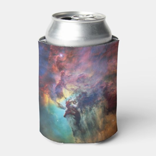 Stormachtige Zeeen van Lagune Nebula in Boogschutt Blikjeskoeler (Blikje Voorkant)