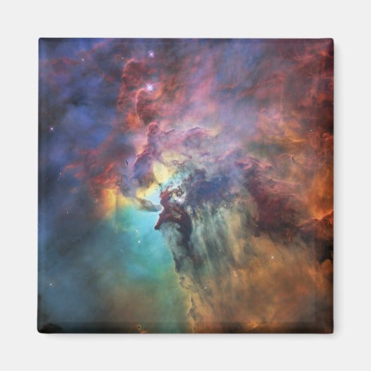 Stormachtige Zeeen van Lagune Nebula in Boogschutt Magneet (Voorkant)