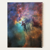 Stormachtige Zeeen van Lagune Nebula in Boogschutt Planner (Achterkant)