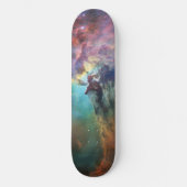 Stormachtige Zeeen van Lagune Nebula in Boogschutt Skateboard (Voorkant)