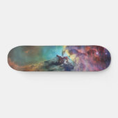 Stormachtige Zeeen van Lagune Nebula in Boogschutt Skateboard (Horizontaal)