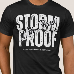 Stormbestendig Met Christus Bijbel Evangelie Jezus T-shirt