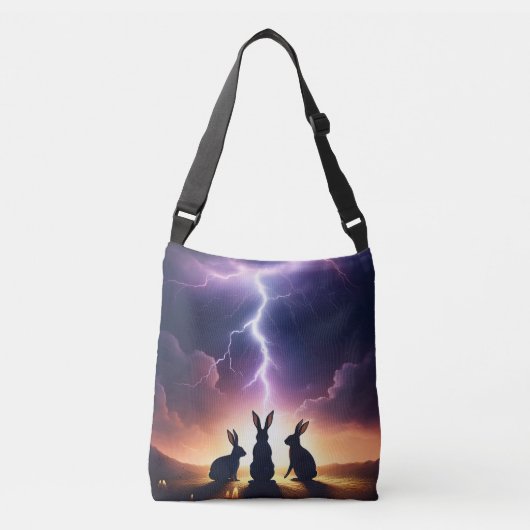 Stormbound Shadows Crossbody Tas (Voorkant)