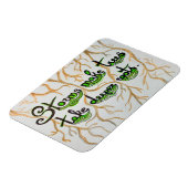 Stormen maken dat bomen dieper worden geworteld magneet (Linkerzijde)