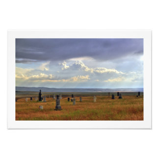 Stormen van het leven foto afdruk