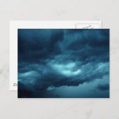 Stormen wolken briefkaart (Voorkant / Achterkant)