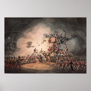 Storming van Ciudad Rodrigo, in het bezit van Poster