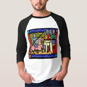 Storming van het kasteel t-shirt