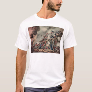 Storming van St. Sebastian, gegraveerd door Thomas T-shirt