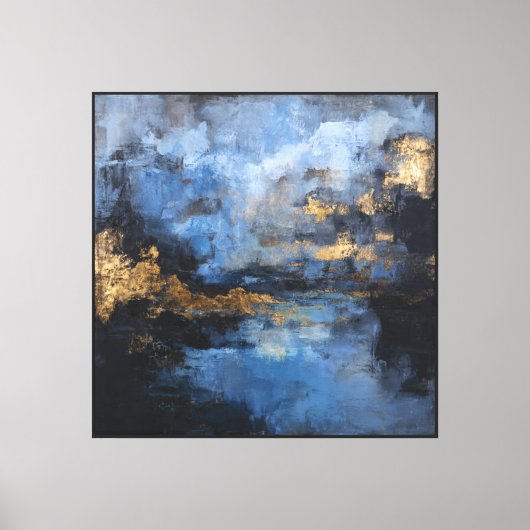 Stormlight Horizon – Art mural abstrait (Recto)