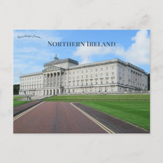 Stormont Northern Ireland Briefkaart (Voorkant)