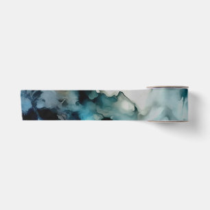 Stormwolken en Oceaanstromingen Abstracte Kunst Lint