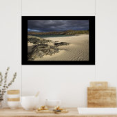 Stormy Beach Poster (Keuken)