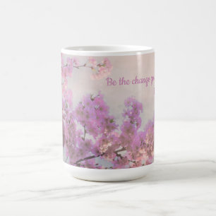 Stormy Cherry Blossom Coffee Mok
