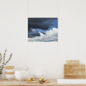 Stormy Clouds Poster (Keuken)