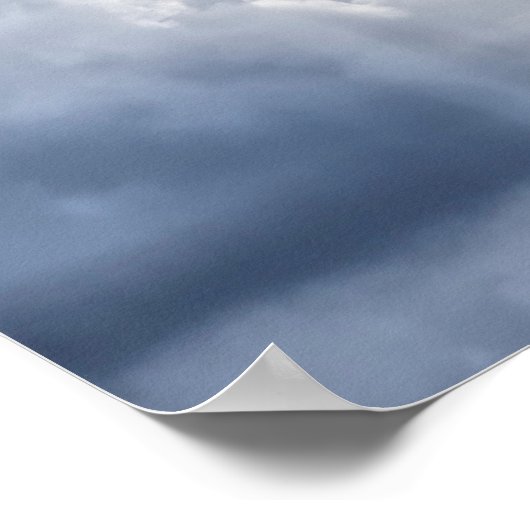 Stormy clouds poster (Coin)