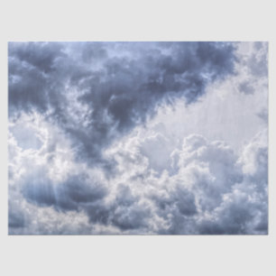 Stormy clouds tissue tissuepapier