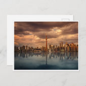 Stormy CN Tower Briefkaart (Voorkant / Achterkant)