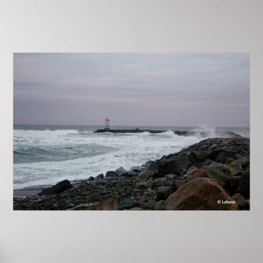 Stormy Coast Poster (Voorkant)