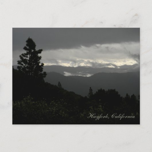 Stormy Day... Briefkaart (Voorkant)