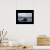 Stormy Day Oregon Coast Poster (Keuken)