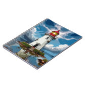 Stormy Lighthouse - Navigatietoren Notitieboek (Linkerzijde)