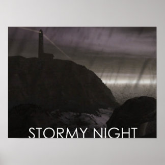 Stormy Night Poster
