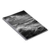 Stormy Ocean Waves Carnet noir (Côté Droit)