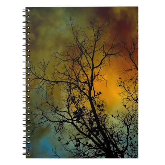 Stormy ochtend met notitieboek (Voorkant)