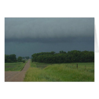Stormy Road card