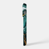 Stormy Sea Green Marble & Gold Cracks (Côté gauche)